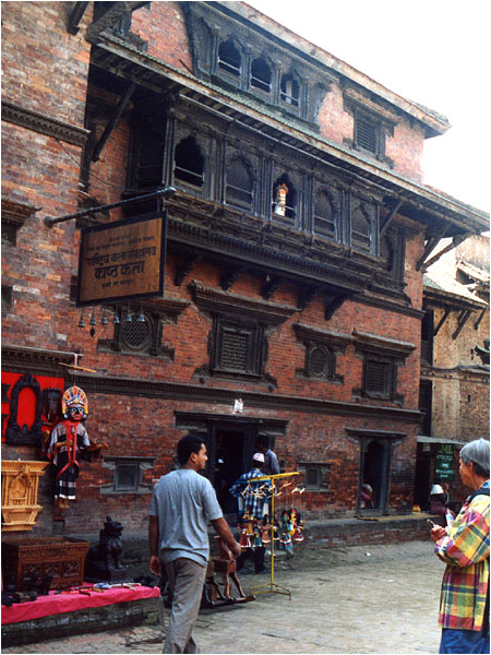 Haus in Baktapur.