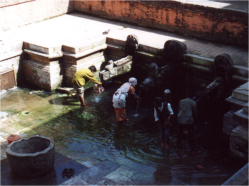 Waschplatz nur zum W?schewaschen.