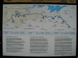 Plan des Schwarzenberg-Schwemmkanals Plan des Schwarzenberg-Schwemmkanals
