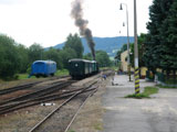 ... im Bahnhof Horni Plana