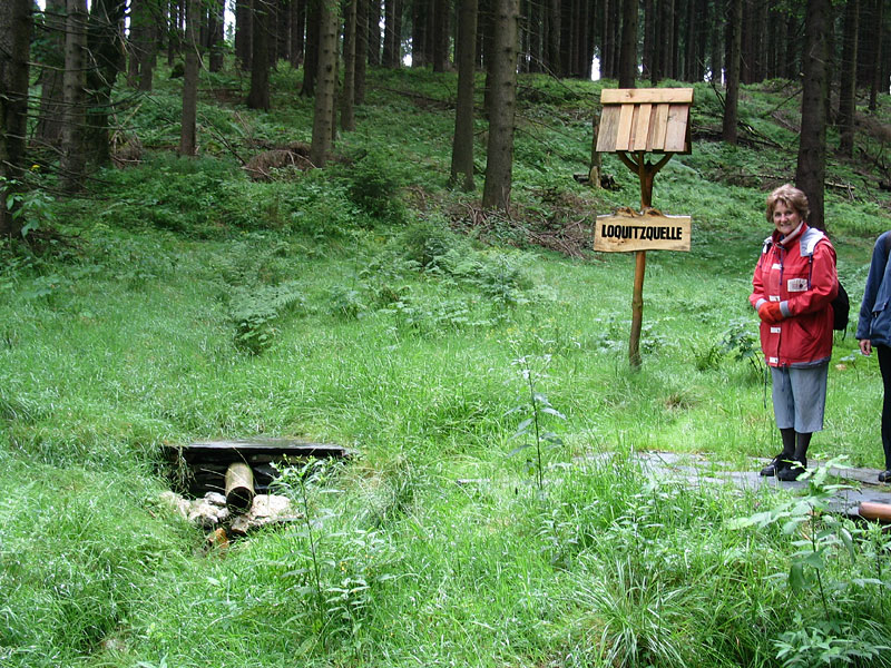 ...nur ein kleines B?rnlein - die Lockwitzquelle...