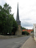 die Autobahn-Kirche in Gelmeroda