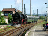 Nostalgie auf dem Jenaer "Hauptbahnhof"