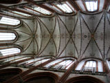 Mittelschiff der Marienkirche in Lübeck Mittelschiff der Marienkirche in Lübeck