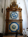 astronomische Uhr in der Marienkirche astronomische Uhr in der Marienkirche
