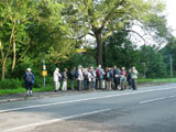 Start an der Bushaltestelle Meusebach zw. Stadtroda & Trockenborn