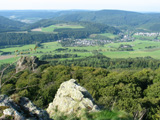 der Rothaarsteig von den Bruchhauser Steinen