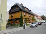 1734 erbaut und 1764 umgesetztes Herrnhuter Haus 1734 erbaut und 1764 umgesetztes Herrnhuter Haus