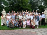 Gruppenfoto der 500. Veranstaltung der Landeskundlichem Exkursionsgruppe Weimar