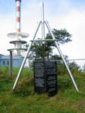 der trigonometrische "Hhepunkt" auf dem Inselsberg