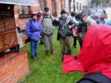 Wolfgang Renner erlutert die geologische Lage Elgersburg