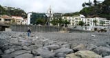 Strand vor dem Hotel - Baden ist nur fr Hartgesottene