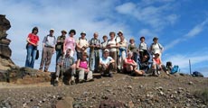 wie immer ein Gruppenfoto - "zusammengenht"