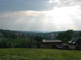 Abendstimmung über Markneukirchen Abendstimmung über Markneukirchen
