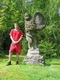 neuer Besitzer der Eingangs-Plastik zum Schloßpark von Luby neuer Besitzer der Eingangs-Plastik zum Schloßpark von Luby
