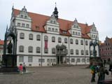 in diesem Rathaus war auch Lucas Cranach Brgermeister