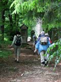 auf dem Pilgerweg von Kallmerode zur Burg Scharfenstein