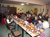 frhlicher Ausklang bei Kaffee und Kuchen