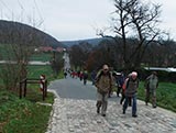 alle streben dem Ziel zu - auch etwas auseinandergezogen !