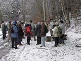 Schleifreisen (Schleifen - gefllte Bume aus dem Wald; Reis()en - Bume ritzen zur Harzgewinnung)