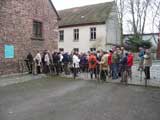 am Elternhaus Luthers in Mansfeld