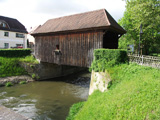 letzte Brcke ber die Ilm in Groheringen