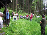 Erluterungen an der Radiumquelle bei Rautenkranz