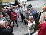 Nicht nur die Einfhrung zur Wanderung - auch der 70. + 1. Geburtstag von Henny wird gefeiert