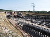 Westportal der Baustelle Finnetunnel 