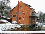 Altes Mhlengebude in Eberstedt - heute saniertes Touristenzentrum