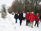 auf der Wanderstrecke von Eberstedt zur Via Regia nach Bad Sulza