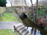 quadukt in Uhlstdt von 1786 - Uhlschebach ber den Mhlgraben