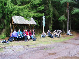 Rast der hungrigen Meute auf dem Johannisberg 411 mNN