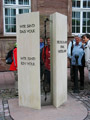 Denkmal der deutschen Einheit vor dem Mainzer Schloss in Heiligenstadt