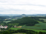 Aussicht von der Marienhhe nach Westen zum Hohen Meiner