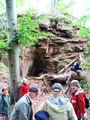 Erzhlung zur "Regentrude" an der Zwergenhhle