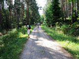 manchmal gab es auch Schatten auf dem Weg ber die Heide nach Pssneck