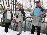 hier der Beweis, dass Horst Hopfgarten die Wanderung geleitet hat (fr die Rostocker)