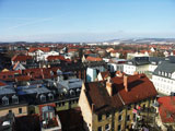 eine herrliche Aussicht hatten alle aus den Fenstern der Trmerstube