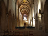 Klosterkirche nach Westen gesehen