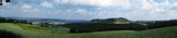 Panorama vom Reinstdter Grund ber Kahla, Dohlenstein, Leuchtenburg bis Seitenroda