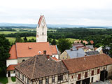 Sicht nach Sden vom Schloturm Schnberg