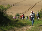 auf der Wanderung zur "Schnen Aussicht" zwischen Mnchpfiffel und Allstedt