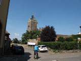 der Torturm der Burg der Enklave Allstedt - seit 1180 im Besitz der Landgrafen von Thringen