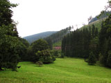 das idyllischen Schortetal an der Grenze zwischen Sachsen-Weimar und Schwarzburg-Rudolstadt