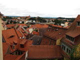 Blick ber die Dcher der Altstadt Meien vom Burgberg