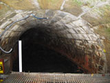 das Mundloch des Stollns weiter unten Richtung Munzig bringt viel Wasser in die Triebisch das Mundloch des Stollns weiter unten Richtung Munzig bringt viel Wasser in die Triebisch
