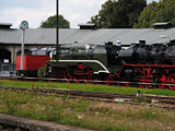 auf der Heimfahrt die schnellste D-Zug-Lok der Welt im Bahnbetriebswerk Nossen auf der Heimfahrt die schnellste D-Zug-Lok der Welt im Bahnbetriebswerk Nossen