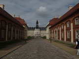 grtes Barockschlo von August des Starken - Hubertusburg in Wermsdorf