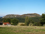 kurz vor Lindig hatten wir eine herrliche Aussicht zur Leuchtenburg und zum Dohlenstein